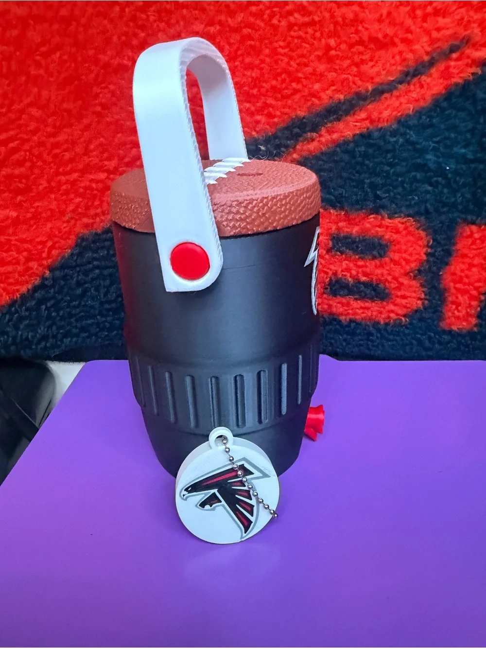 Custom Design - Atlanta Falcons Cooler Can Holder 12 oz by 3d print